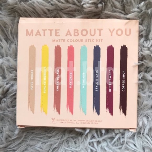 Colourpop Matte About You Colour Stix Kit - Picture 3 of 7